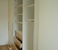 Ankleidezimmer Weiß Buche