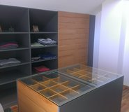 Ankleidezimmer Eurokirsche Dunkelgrau