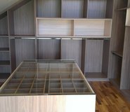 Ankleidezimmer Nussbaum Ahorn