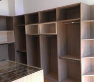 Ankleidezimmer Nussbaum Ahorn