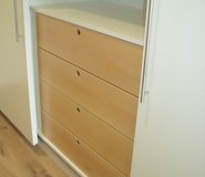 Ankleidezimmer Weiß Buche