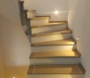 Treppe Eiche Weiß