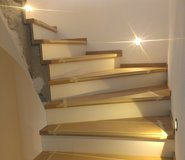 Treppe Eiche Weiß
