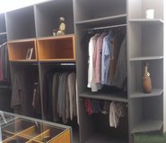 Ankleidezimmer Eurokirsche Dunkelgrau